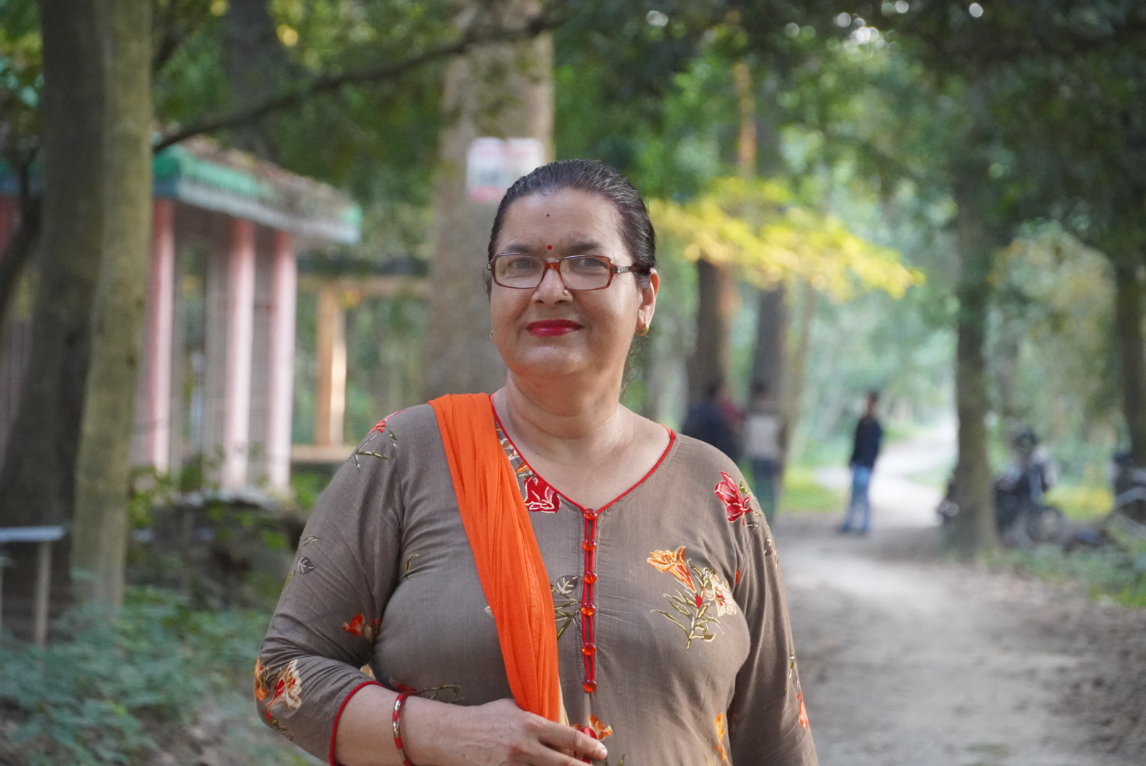आमा र अनुहारका धर्सा